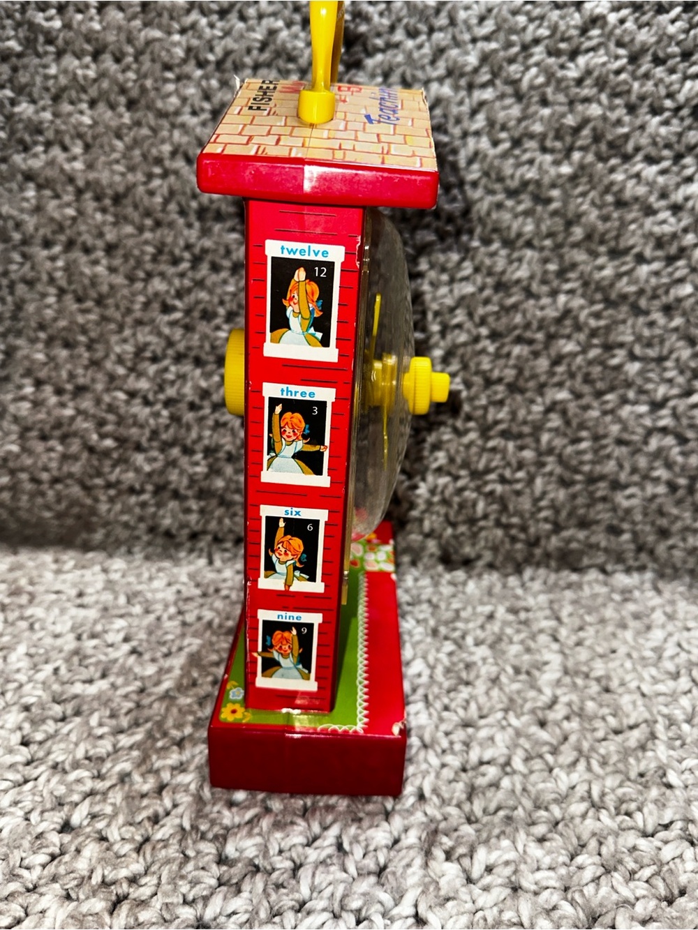 Fisher-Price Teaching Clock: Tested & Works - Picture 7 of 10